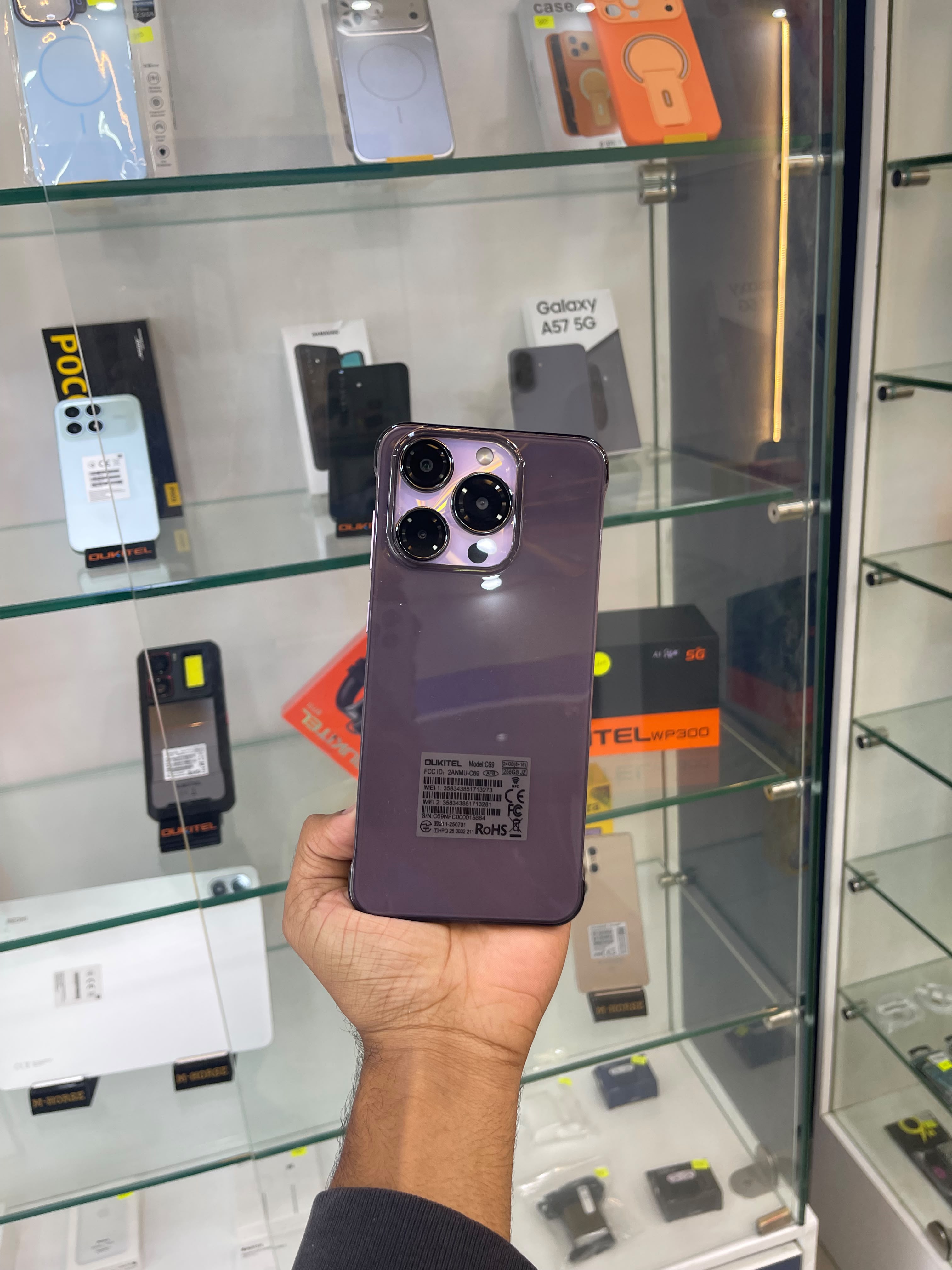 CELULAR OUKITEL C69 256GB